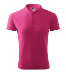 Мужская футболка поло Pique Polo Polo Shirt, magenta цена и информация | Мужские футболки | 220.lv