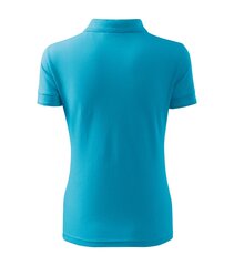 Футболка поло Pique Polo для женщин, светло-синяя цена и информация | Женские футболки | 220.lv