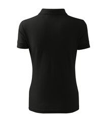 Футболка поло Pique Polo для женщин, черная цена и информация | Женские футболки | 220.lv