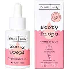 Nostiprinoša ķermeņa eļļa Frank Body Booty Drops Firming Body Oil 30ml цена и информация | Кремы, лосьоны для тела | 220.lv