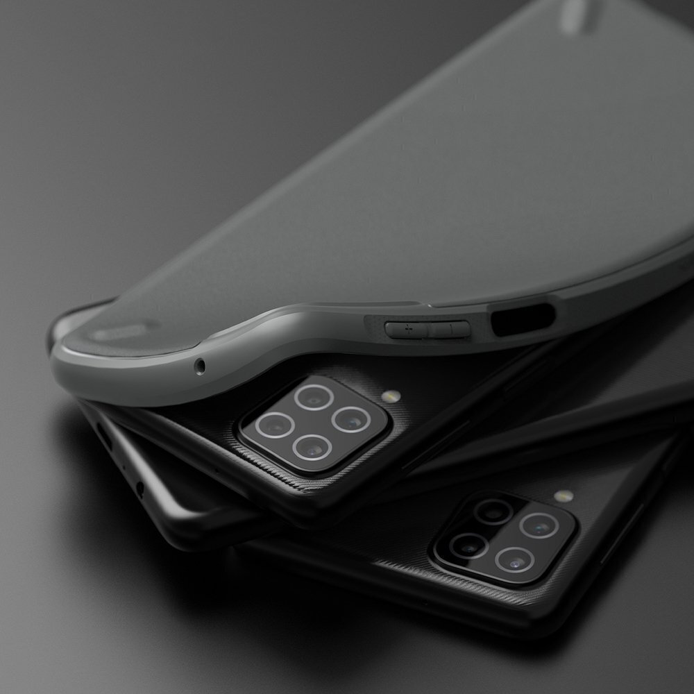 Telefona vāciņš Ringke Onyx Durable priekš Samsung Galaxy A12 / M12, tumši zils cena un informācija | Telefonu vāciņi, maciņi | 220.lv