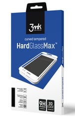 LCD aizsargstikls 3MK Hard Glass Max Samsung A025F A02s melns cena un informācija | Ekrāna aizsargstikli | 220.lv