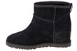 Zābaki sievietēm UGG Classic Femme Mini 1104609-BLK cena un informācija | Sieviešu zābaki, puszābaki | 220.lv