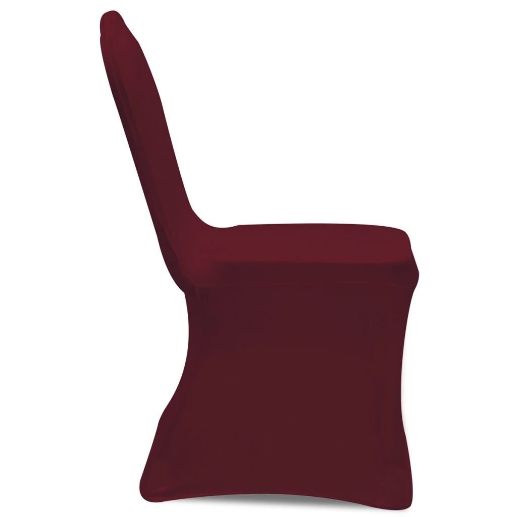 Krēslu pārvalki, 100 gab., ķiršu krāsā cena un informācija | Mēbeļu pārvalki | 220.lv