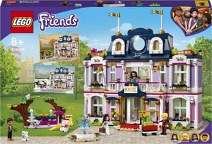 41684 LEGO® Friends Гранд-отель Хартлейк Сити цена и информация | Конструкторы и кубики | 220.lv