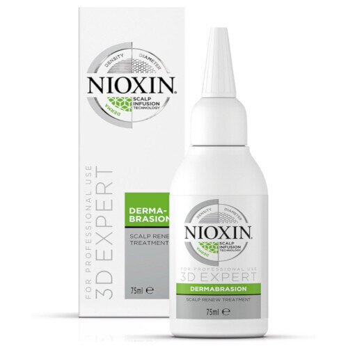 Serums galvas ādas atjaunošanai Nioxin 3D Expert Derma-Brasion, 75 ml cena un informācija | Matu uzlabošanai | 220.lv