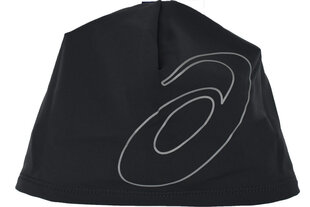 Шапка Asics Logo Beanie 135519-020, черная цена и информация | Женские шапки | 220.lv