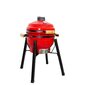 Kamado grils ar piederumiem Zyle 39,8 cm, Starter, ZY16KSRDSET, sarkans cena un informācija | Grili | 220.lv