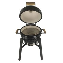 Kamado grils ar piederumiem Zyle 39,8 cm, Starter, ZY16KSBLSET, melns cena un informācija | Zyle Kamado Sports, tūrisms un atpūta | 220.lv