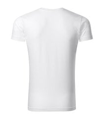 Футболка для мужчин Slim Fit V-neck, белая цена и информация | Мужские футболки | 220.lv