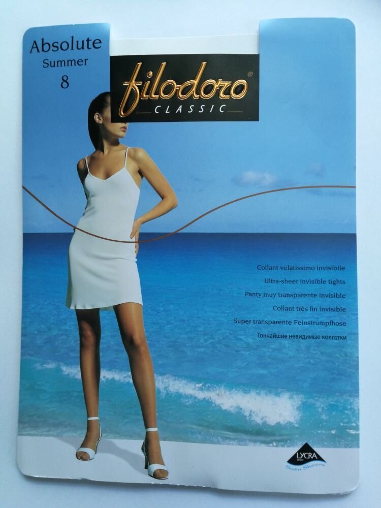 Колготки Filodoro Absolute Summer 8 Den Mandorlo цена | 220.lv