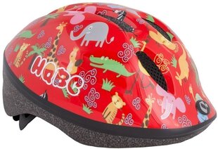 Bērnu velosipēda ķivere HQBC FUNQ Animals Red 48-54 cm cena un informācija | Ķiveres | 220.lv