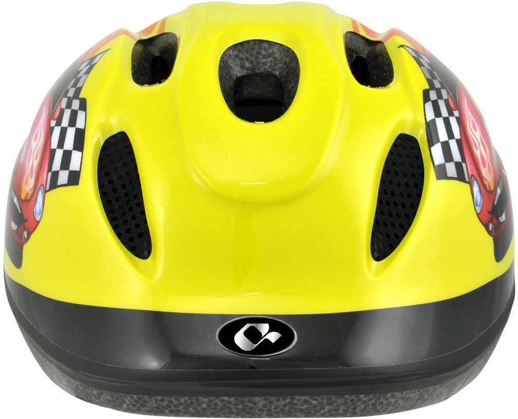 Bērnu velosipēda ķivere HQBC FUNQ RedCar yellow 48-54cm Q090365S cena un informācija | Ķiveres | 220.lv