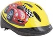 Bērnu velosipēda ķivere HQBC FUNQ RedCar yellow 48-54cm Q090365S cena un informācija | Ķiveres | 220.lv