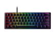 Razer Huntsman Mini RGB US Clicky Purple cena un informācija | Klaviatūras | 220.lv