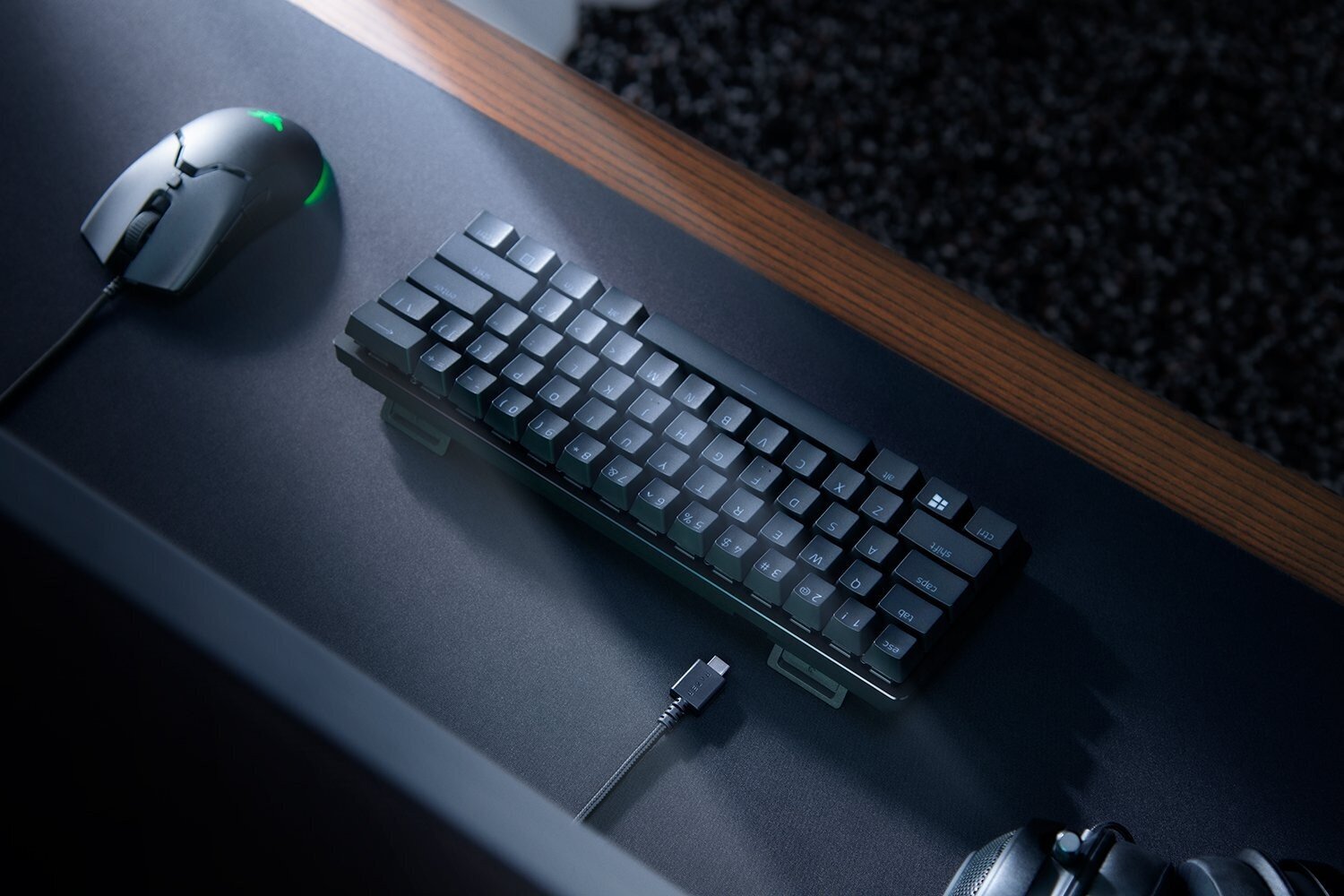 Razer Huntsman Mini RGB US Clicky Purple цена и информация | Klaviatūras | 220.lv