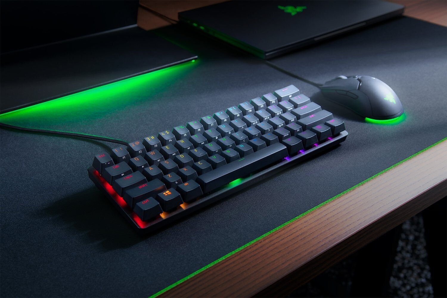 Razer Huntsman Mini RGB US Clicky Purple цена и информация | Klaviatūras | 220.lv