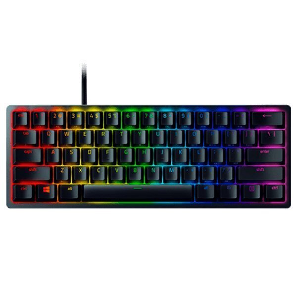 Razer Huntsman Mini, Purple Switch, Black, RU cena un informācija | Klaviatūras | 220.lv