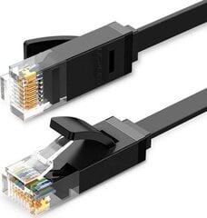 Сетевой кабель Ugreen NW102 RJ45, Cat.6, UTP, 3 м, черный цена и информация | Кабели и провода | 220.lv