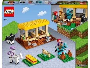 21171 LEGO® Minecraft™ Конюшня цена и информация | Конструкторы и кубики | 220.lv