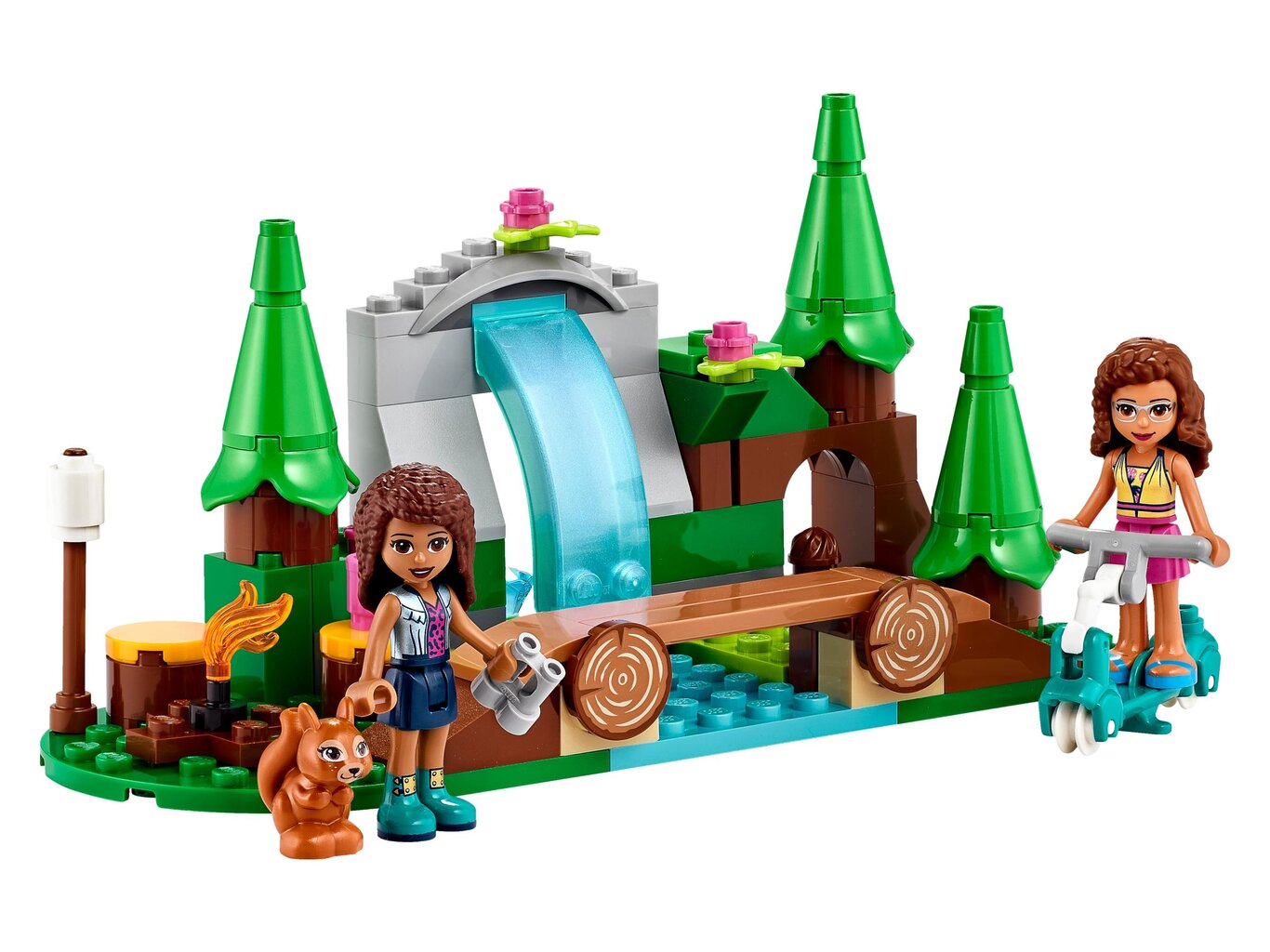 41677 LEGO® Friends Meža ūdenskritums cena un informācija | Konstruktori | 220.lv