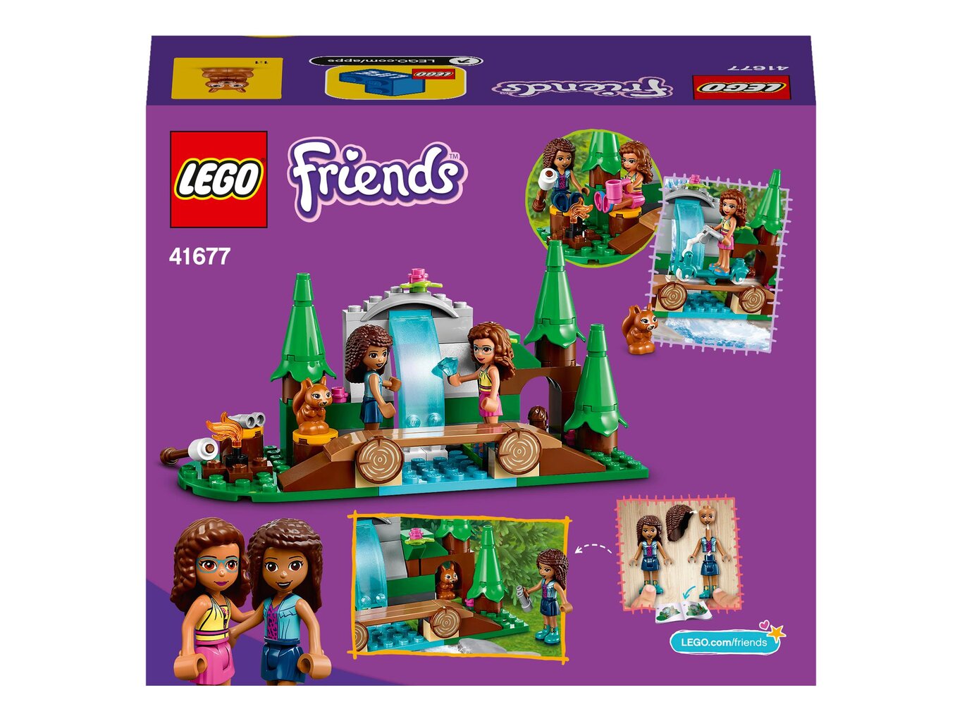 41677 LEGO® Friends Meža ūdenskritums цена и информация | Konstruktori | 220.lv