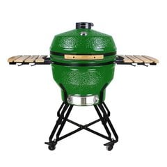 Kamado гриль с аксессуарами Zyle XX Large, ZY26KSGRSET, 66 см, зеленый цена и информация | Грили | 220.lv