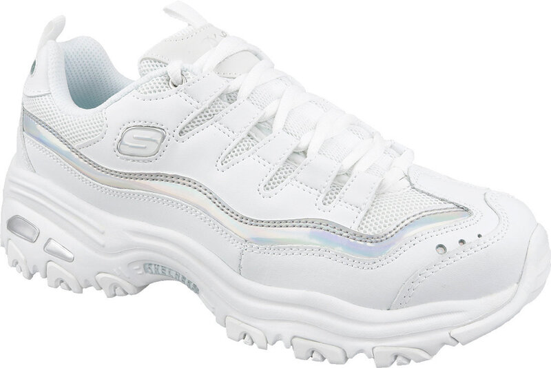 Кроссовки женские Skechers D'Lites 13160-WSL, белые цена | 220.lv