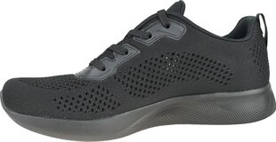 Sporta apavi sievietēm Skechers Bobs Squad 2 117018-BBK, melni cena un informācija | Sporta apavi sievietēm | 220.lv