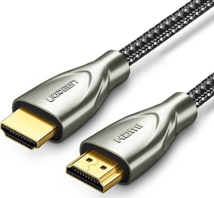 UGREEN HDMI 2.0 kabelis, 1 m, pelēks, HD131 цена и информация | Kabeļi un vadi | 220.lv