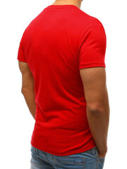 Sarkans vīriešu krekls "Lika" JS/712005-43409-XXL cena un informācija | Vīriešu T-krekli | 220.lv