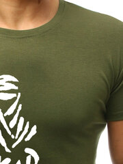 Zaļš vīriešu krekls "Lika" JS/712005-43421-XXL cena un informācija | Vīriešu T-krekli | 220.lv