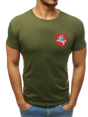 Zaļš vīriešu krekls "Lika" JS/712005-43435-XXL cena un informācija | Vīriešu T-krekli | 220.lv