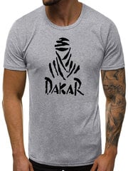 Мужская футболка Dakar JS/712005-43418-XXL, серая цена и информация | Мужские футболки | 220.lv