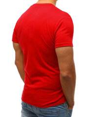 Sarkans vīriešu krekls "Lika" JS/712005-43445-XXL cena un informācija | Vīriešu T-krekli | 220.lv