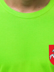 Zaļš neona vīriešu krekls "Lika" JS/712005-43434-XXL cena un informācija | Vīriešu T-krekli | 220.lv