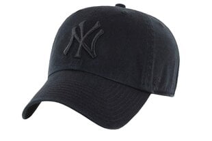 Cepure ar nagu sievietēm 47 Brand New York Yankees MVP Cap B-RGW17GWSNL-BKF, melna cena un informācija | Sieviešu cepures | 220.lv