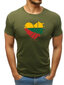 Zaļš vīriešu krekls "Lika" JS/712005-43495-XXL cena un informācija | Vīriešu T-krekli | 220.lv