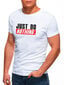 Balts vīriešu krekls "Lika" JS/712005-43537-XXL cena un informācija | Vīriešu T-krekli | 220.lv