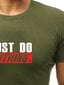 Haki vīriešu krekls "Lika" JS/712005-43539-XXL cena un informācija | Vīriešu T-krekli | 220.lv