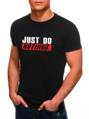 Melns vīriešu krekls "Lika" JS/712005-43546-XXL цена и информация | Мужские футболки | 220.lv