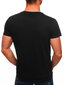 Melns vīriešu krekls "Lika" JS/712005-43546-XXL cena un informācija | Vīriešu T-krekli | 220.lv