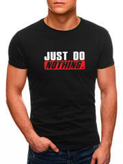 Melns vīriešu krekls "Lika" JS/712005-43546-XXL цена и информация | Мужские футболки | 220.lv