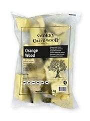 Koksnes gabali kūpināšanai SMOKEY OLIVE WOOD Orange (Apelsīnkoks) No.5, 5kg цена и информация | Коптильни, аксессуары | 220.lv