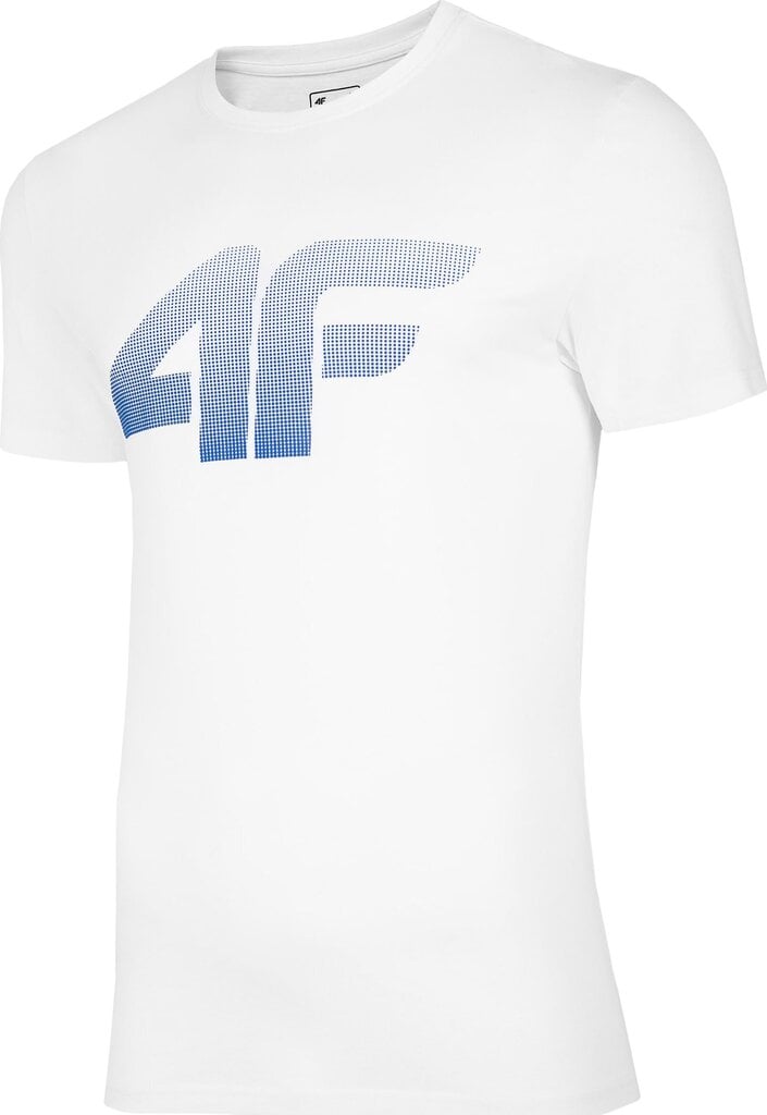 T-krekls vīriešiem 4F, balts цена и информация | Vīriešu T-krekli | 220.lv