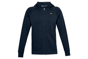 Džemperis vīriešiem Under Armour Rival Fleece FZ 1357111-408, zils цена и информация | Мужские толстовки | 220.lv