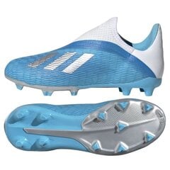 Futbola apavi Adidas X 19.3 LL FG JR EF9114, zili цена и информация | Футбольные ботинки | 220.lv