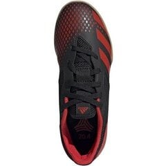 Бутсы футбольные Adidas Predator 20.4 IN Sala JR EF1979, чёрные цена и информация | Футбольные ботинки | 220.lv