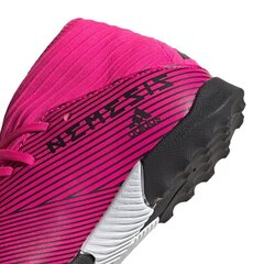 Бутсы футбольные Adidas Nemeziz 19.3 TF Jr F99944, розовые цена и информация | Футбольные ботинки | 220.lv