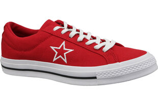 Sporta apavi vīriešiem Converse One Star Ox 163378C, sarkani cena un informācija | Sporta apavi vīriešiem | 220.lv